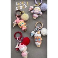 RIBBONEST | ORIGINAL Popmart - CRYBABY ice cream series keychain