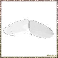 [S D K G] Car Accessories  Golf 8 MK8 2020-2024 Car Reversing Mirror Lens Glass Mirror with Heating