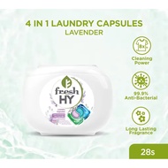 Fresh HY 4-in-1 Laundry Capsules Lavender (10ml x 28pcs)