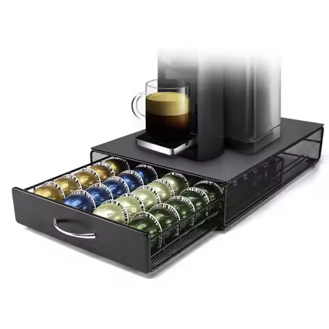 Coffee Capsule Pod Holder Nespresso Vertuoline Dolce Gusto Capsules Storage Rack Verismo Vertuo Lava