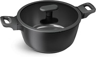 PRICUSIS Ceramic Nonstick Stockpot with Lid, 4.5/7 QT Soup & Casserole Pot, Large Cooking & Stew Pot
