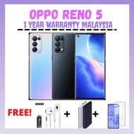 OPPO Reno5 5G Smartphone | 8GB RAM+128GB ROM @ Original Oppo Product