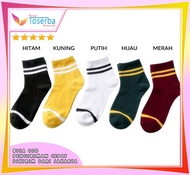 PTT KAOS KAKI PANJANG 2 GARIS KAOS KAKI PANJANG MURAH IMPORT
