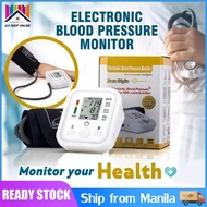 [Original 24 hours delivery]Digital Automatic Arm Blood Pressure Monitor BP pulse gauge Meter electronic sphygmomanometer tonometer - intl