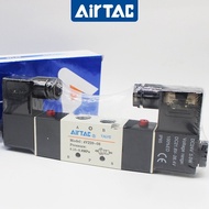 2-head solenoid valve 4v220-08, 4v120-06, 4v320-10,4v420-15, solenoid valve with 2 coil heads (grade