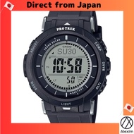 [Direct from Japan]
Casio Pro Trek Men's Solar Watch PRG-30 Series (Black, Navy, Brown) - Authentic 