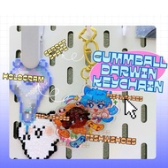 [fishwshoes] Gumball Darwin The amazing world of Gumball hologram Keychain