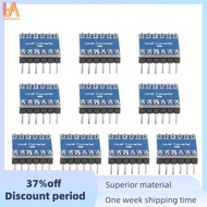 10Pcs 4 Channel IIC  Logic Level Converter Bi-Directional Module 3.3V to 5V Shifter for  (Pack of 10