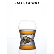 Hatsuyuki初雪正品/中古復古設計風梅里雪山威士忌杯洋酒杯玻璃杯