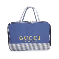 Gucci SQUARE CLOTHING BAG NEW IMPORTED STRONG THICK CANVAS FABRIC / IMPORTED GUCCI DUFFEL BAG / GUCC