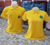 เสื้อโปโล สีเหลือง ตรากระทรวงสาธารณสุข