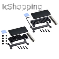 Raspberry Pi Zero 2 W Aluminum Case + Pin Header Screwdriver Passive Cooling Enclouse for Raspberry 