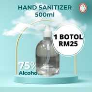 Hand Sanitizers BORONG 500ml READY STOCK DOORGIFT PERKAHWINAN DOORGIFT AQIQAH Pembasmi Kuman COVID-19