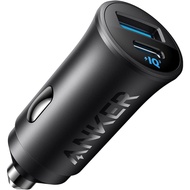 Anker A2741 USB-C Car Charger, 30W 2-Port Type-C Car Adapter, iPhone Car Charger with Power IQ 3.0, 