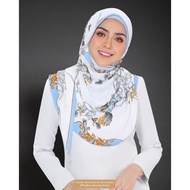 Tudung Shawl printed ariani Material Satin Silk