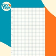 Filofax A5 Notebook refill - squared paper white by  (UK edition, paperback)