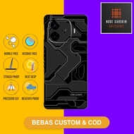 Garskin Skin Sticker Case Iqoo Z9 Fullbody or Backonly - ultimate cyber v2 Code - jpla