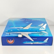 Phoenix 11579 1: 400 KLM Dutch Airlines B777-200ER PH-BQD Alloy Model