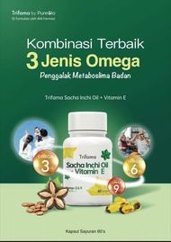 [Buy 6 Free 5] [Exp 9/2027]Trifama Sacha Inchi + Vitamin E [HALAL]