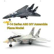 FW Diy F14 Tomcat Model Aircraft Kit 1/72 Assembly Model Toy Planes ABS Military Model Toys For Gift