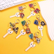 Nwjns Support Stick Cartoon Style Acrylic Keychain Keychain Pendant Merchandise 5.23 ALE