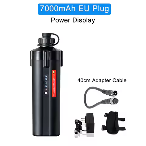 10000mAh 7000mAh Electric Fishing Reel Battery 14.8V Sea Fishing Lithium Reel Battery Power Display 