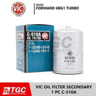 VIC Oil Filter C-510A for Isuzu Forward 6BG1 Turbo (Secondary) 1pc