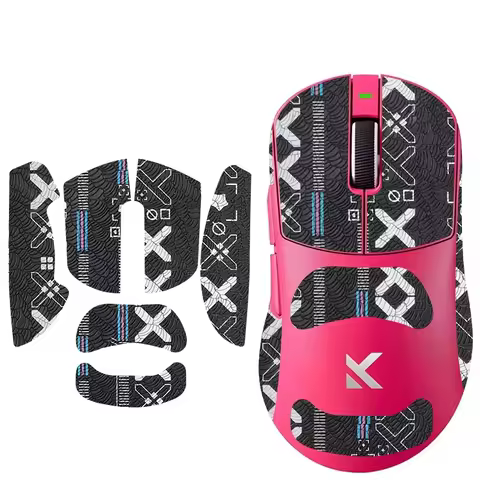 1 Set Mouse Anti Slip Grip Sticker For MCHOSE A7 ULTRA RE Right Hand Ergonomic Mouse Non-Slip Anti S