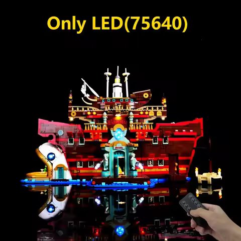 Led Lighting Kit For LEGO 75640 Floating Restaurant building block bricks (only light no model)