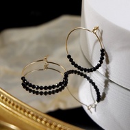 Lucky us10k Gold jewelry earring