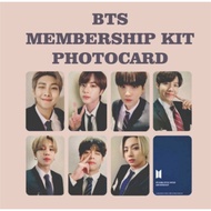 [7pcs] Bts 8th MERBERSHIIP KIT PHOTOCARD