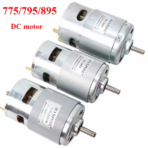 Durable 775 795 895 Spindle motor 3000-12000 RPM Motor Brush dc motors 775 150W lawn mower motor wit