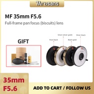 7artisans 7 artisans  35mm F5.6 Full Frame Manual Ultra-Thin Pancake Lens for Leica L /Leica M M10 / Sony E /Nikon Z Cameras