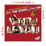 [9 SET] (Cast ver.) TWICE [TEN: The Story Goes On] Special Album (10th Oct.2025)
