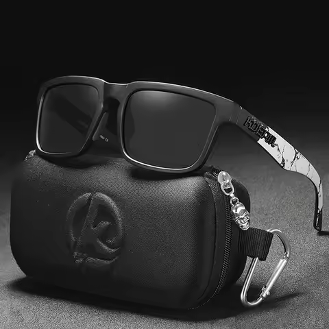 Original Brand KDEAM Square Polarized Men's Sunglasses Driving Fishing Sun Glasses Fashion Women Sha