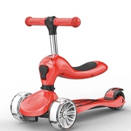 Jaycreer Child Kids Baby Kick Scooter & Balance Bike สำหรับอายุ24-72เดือน