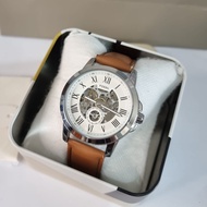 Automatic Fossil ME3055 Terbaru Tali Kulit Anti Air Tanpa Batre Crono Aktif Jam Tangan Automatic Kas