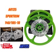 AR125 SPORTRIM 1SET #AR125#RIM#588#SPORTRIM#140/185-18#