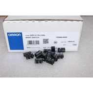 10pcs/pek 100% Suis Mikro Tetikus Omron D2fc-f-7n (10m) Untuk Logitech G9 G9x G500 Butang Khusus Mic