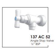 DKI Plastic Angle Stop Cock / CODE: 137AC52