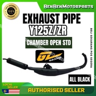 GL Racing Yamaha Y125 Y125ZR Standard Open Chamber Exhaust Pipe Y125Z New 125Z 125ZR