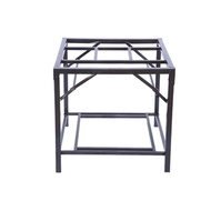 Foldable Thermal Table Shelf Household Heating Table Square Galvanized Steel Square Dining Table Stainless Steel Multifunctional