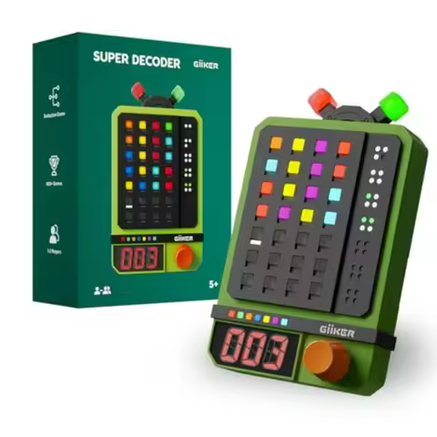 GiiKER Super Decoder 600-Level Code-Breaking Puzzle Game for 1-2 Players Handheld Games for and Adul