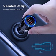 5V 2.4A Car Charger Dual USB Fast Charging QC Phone Charger Adapter For iPhone 11 Pro Max 6 7 8 Plus