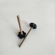 6Li8Adjustable screw-in feet for tables and chairs, black furniture foot pads XZY8