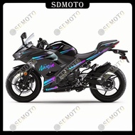 สติ๊กเกอร์ตกแต่งรถแบบเต็มคัน กันน้ำ สำหรับคาวาซากิ นินจา NINJA400 ZX4R RG รถจักรยานยนต์ ตกแต่ง บำรุง