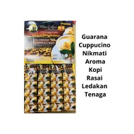 Guarana Cappuccino Terang Bulan | White Coffee Arabica 5 in 1 Premix | Tenaga & Segar