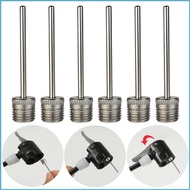 EZR 3 6pcs Balls Pumps Inflation Needle Stainless Steel Air Pumps Needle for Blowing Up Football Bas
