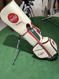 Malbon Golf Bag New Stand Bag Korean Trendy Brand Men And Women Pu Waterproof Stand Golf Bag Women