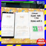 Acc HP TEMPERED GLASS FULL XIAOMI REDMI NOTE 5 PRO